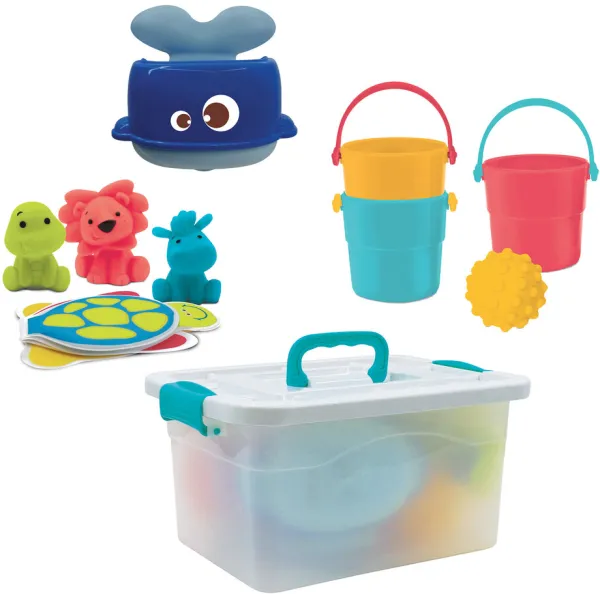 Legetøjssæt til badet